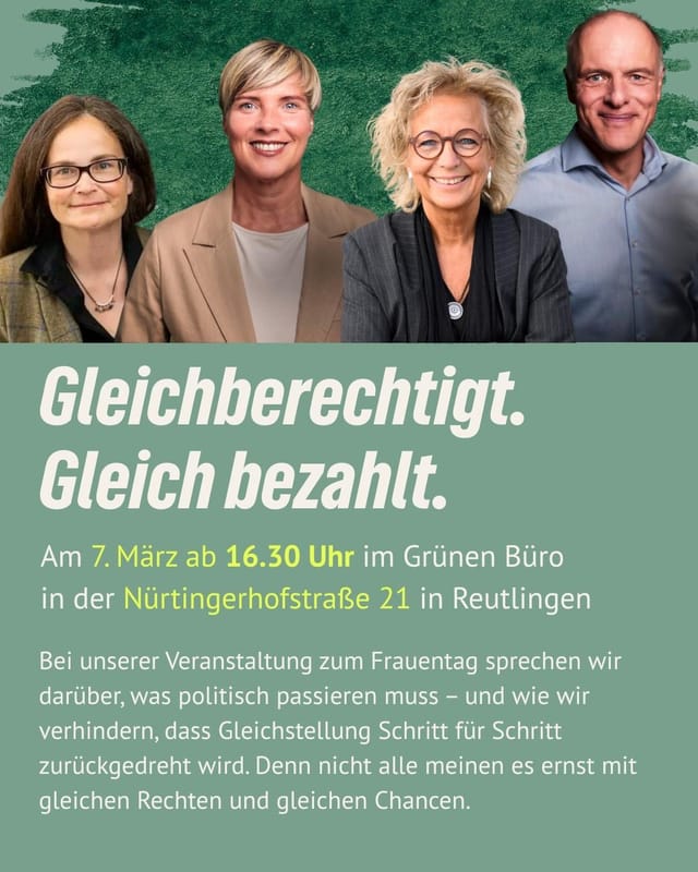 Gleichberechtig. Gleich bezahlt.