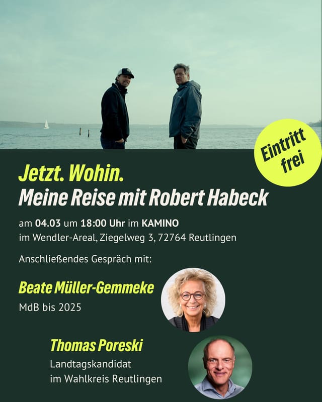 Jetzt. Wohin. Meine Reise mit Robert Habeck