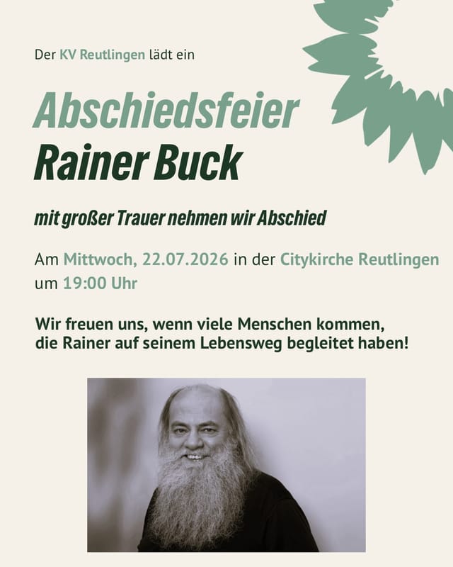 Abschiedsfeier Rainer Buck
